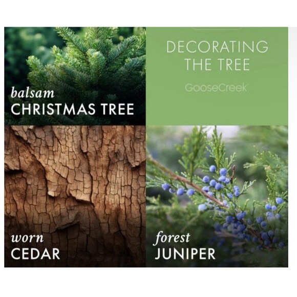 Goose Creek PEANUTS 3 Wick 14.5oz Scented Candle NEW Decorating the Tree (601) - Picture 4 of 4